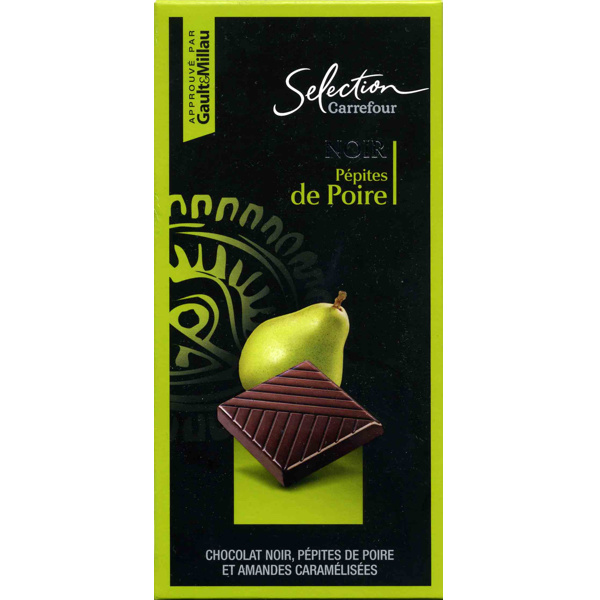 NOIR PÉPITES DE POIRE