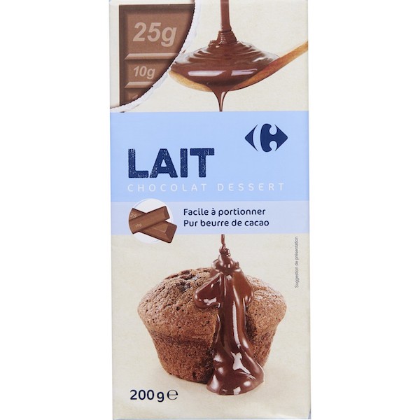 LAIT CHOCOLAT DESSERT