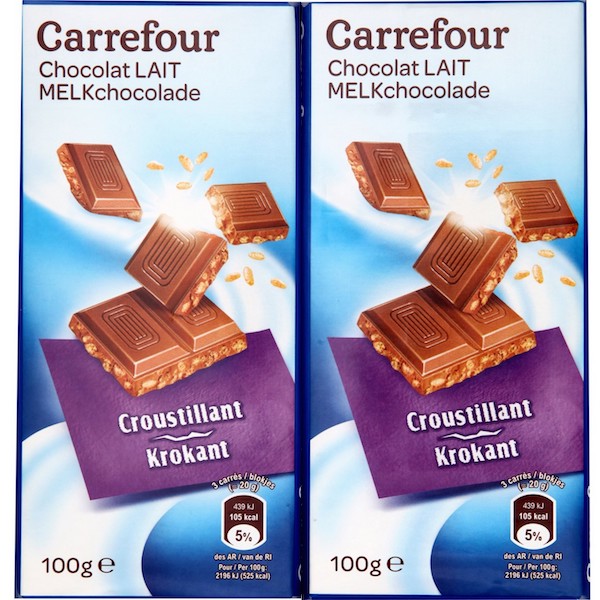 CHOCOLAT LAIT CROUSTILLANT