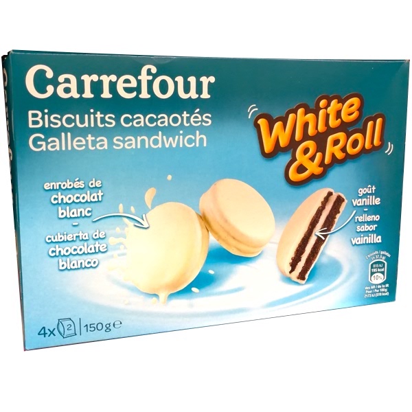 WHITE & ROLL VANILLE