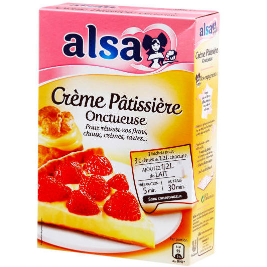 CREME PATISSIÈRE ONCTUEUSE