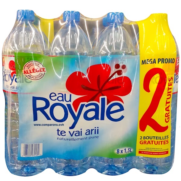 EAU MINÉRALE x8