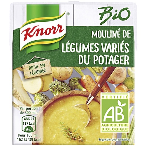 MOULINÉ DE LÉGUMES VARIÉS