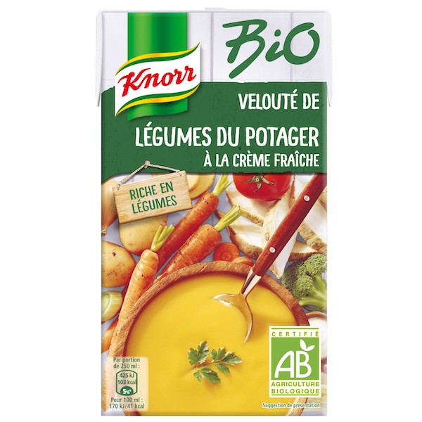 VELOUTÉ LÉGUMES DU POTAGER