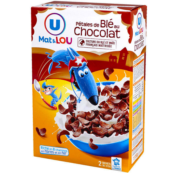 PÉTALES DE BLÉ AU CHOCOLAT