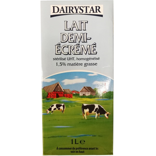 LAIT DEMI-ÉCRÉMÉ