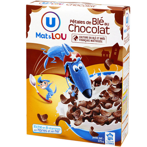 PÉTALES DE BLÉ AU CHOCOLAT