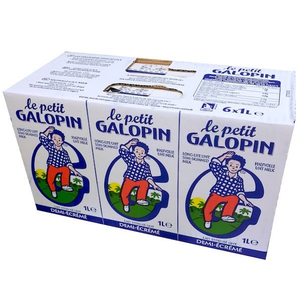 LAIT DEMI-ÉCRÉMÉ x6