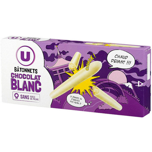 BATONNETS CHOCOLAT BLANC