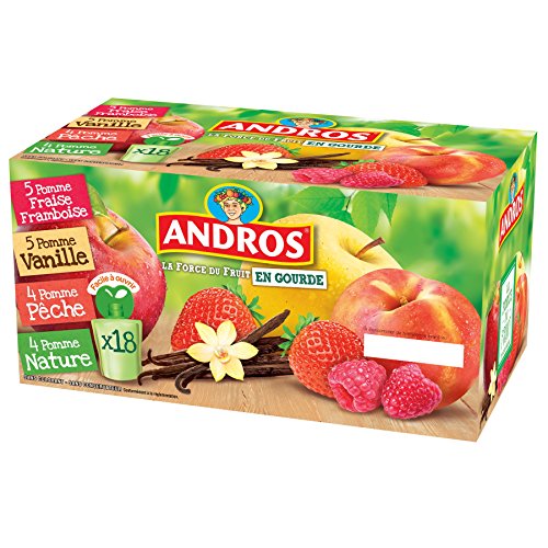 4 VARIÉTÉS DE COMPOTE x18