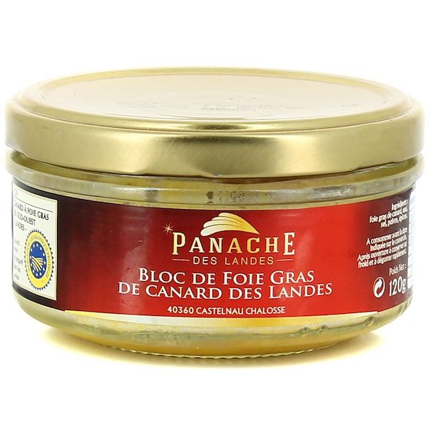 BLOC DE FOIE GRAS DE CANARD DES LANDES