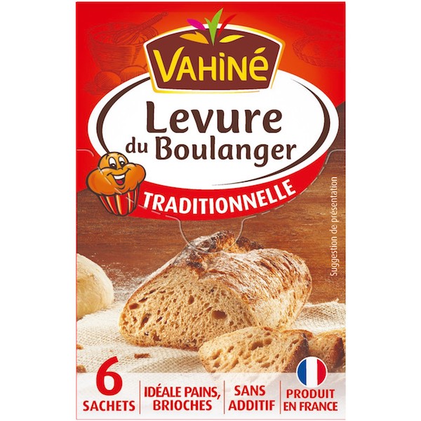 LEVURE DE BOULANGER x6
