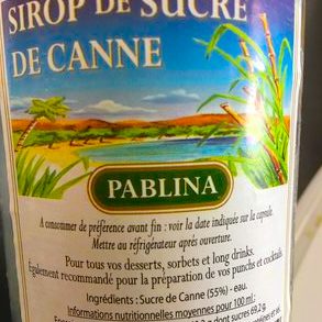 SUCRE DE CANNE LIQUIDE