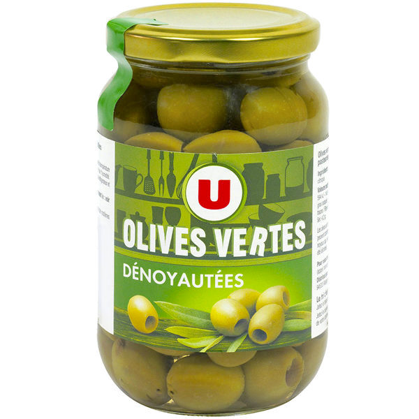 OLIVES VERTES DÉNOYAUTÉES