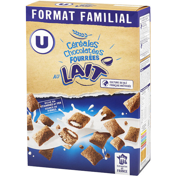 CEREALES CHOCO FOURÉES LAIT