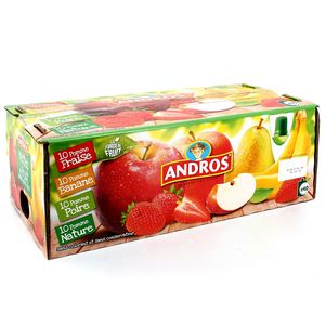 4 VARIÉTÉS DE COMPOTE x40