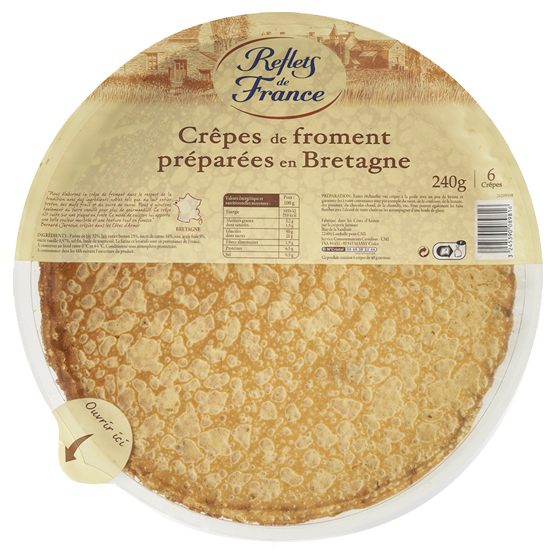 CRÊPES DE FROMENT