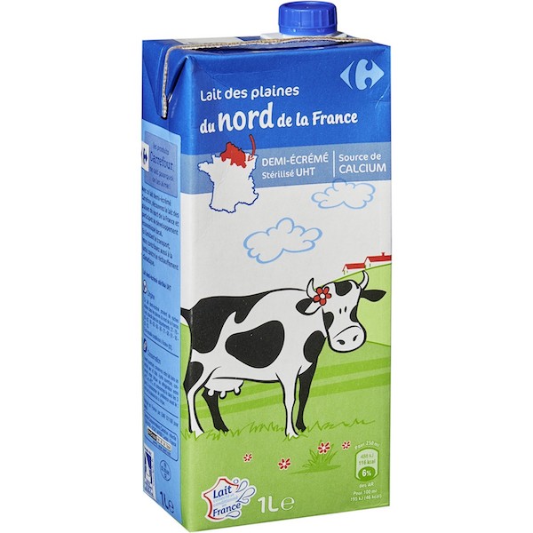 LAIT DEMI-ÉCRÉMÉ