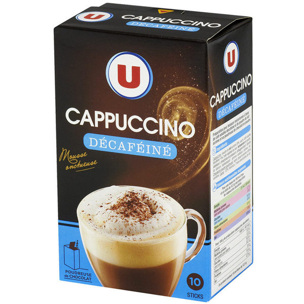 CAPPUCCINO DÉCAFÉINÉ