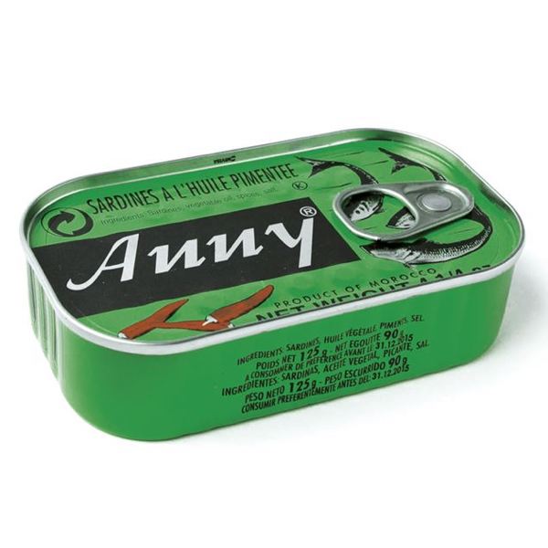 SARDINES A L'HUILE PIMENTÉE