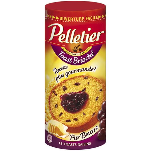 TOAST BRIOCHÉ RAISINS