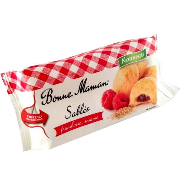 SABLÉS FRAMBOISE SÉSAME