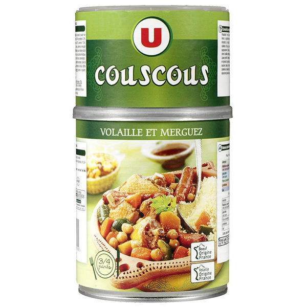 COUSCOUS VOLAILLE & MERGUEZ