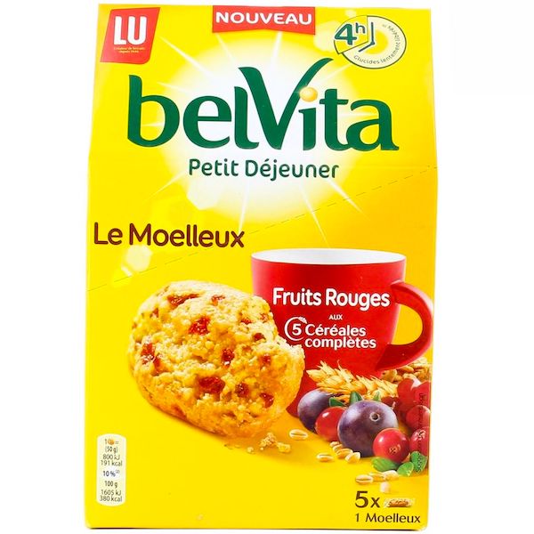 BELVITA FRUITS ROUGES