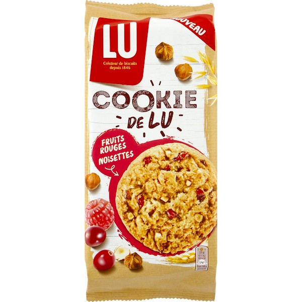 COOKIE DE LU FRUITS ROUGES