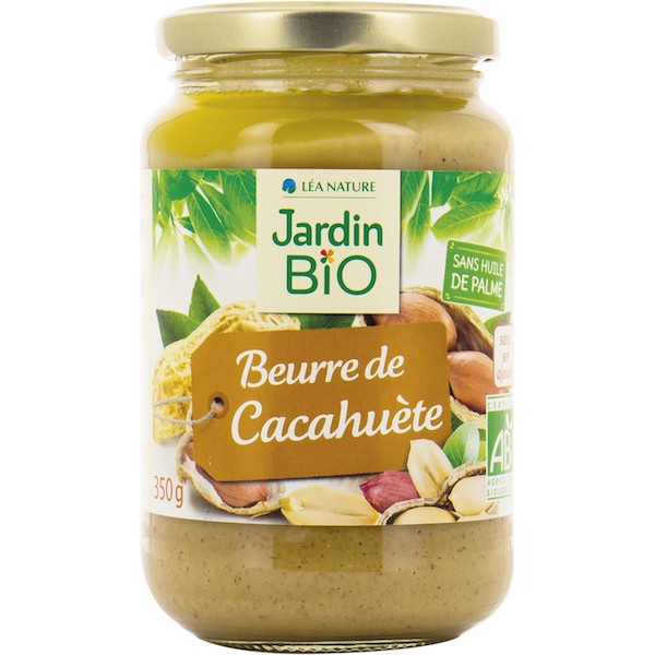 Beurre de cacahuète nature, Bio Terroir - Acheter en ligne pot de 200g