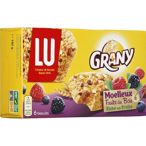 GRANY MOELLEUX FRUITS DES BOIS