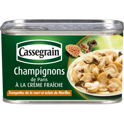 CHAMPIGNONS A LA  CREME FRAICHE