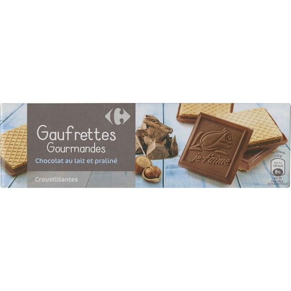 GAUFRETTES PRALINÉES