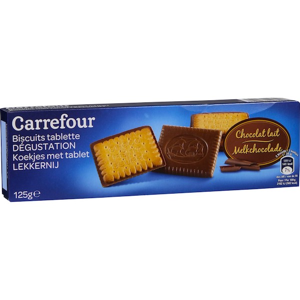BISCUITS TABLETTE DEGUSTATION