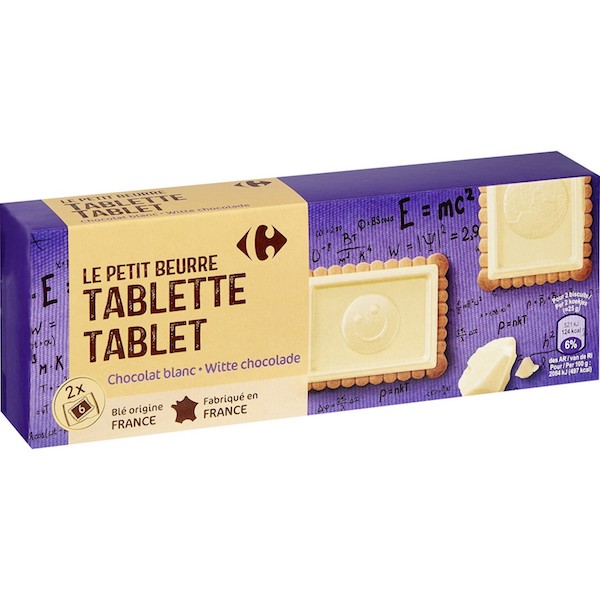 TABLETTE CHOCOLAT BLANC