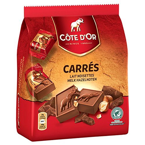 CARRÉS LAIT NOISETTES