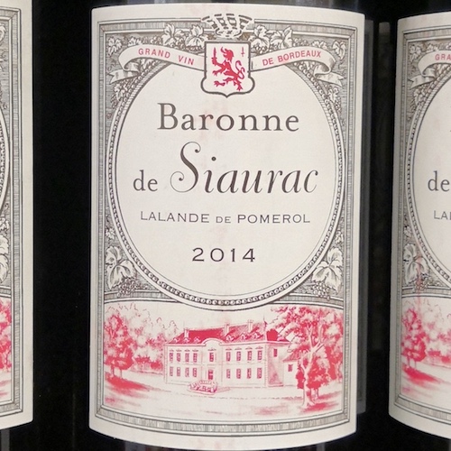 BARONNE DE SIAURAC