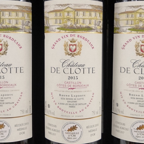 CHATEAU DE LA CLOTTE
