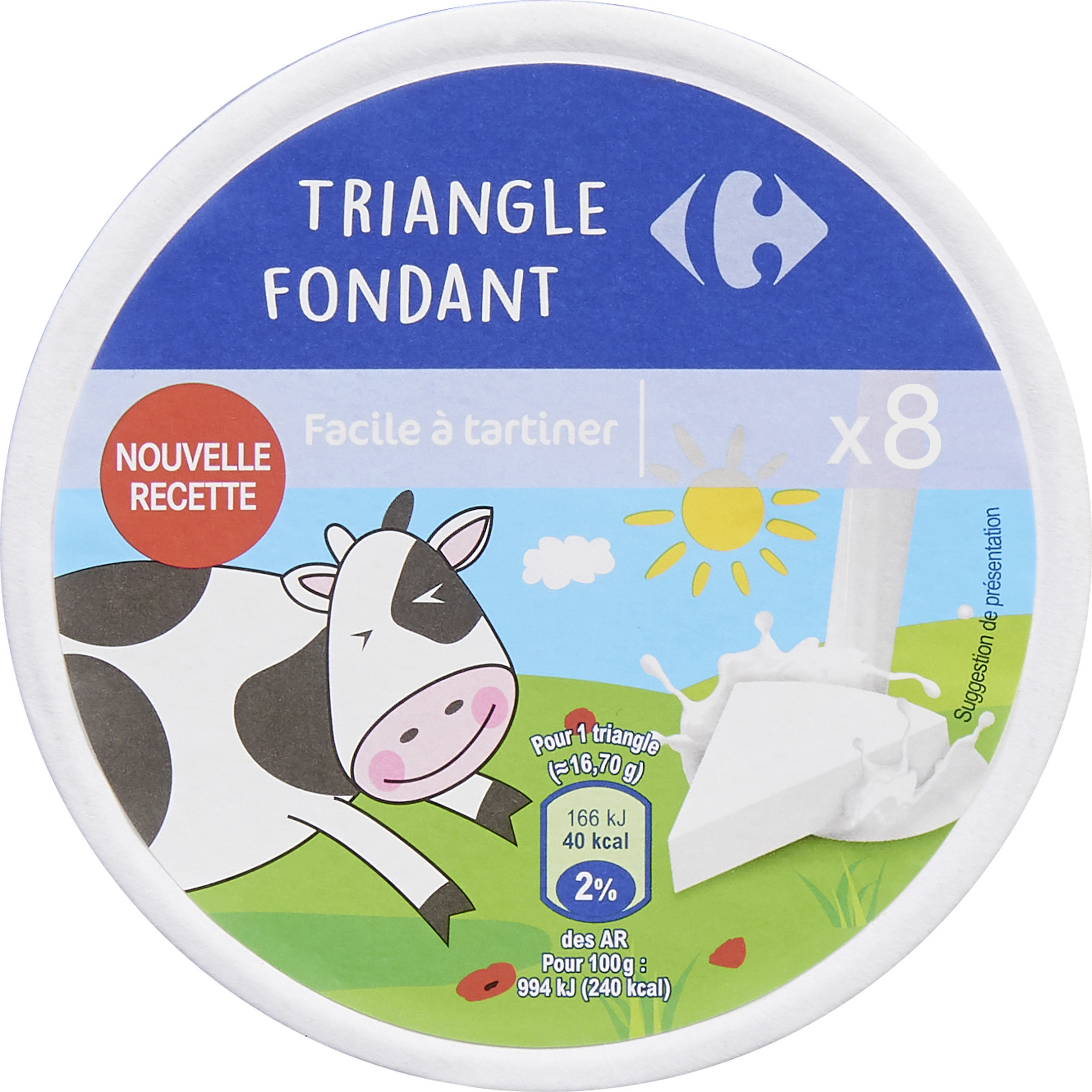 TRIANGLE FONDANT