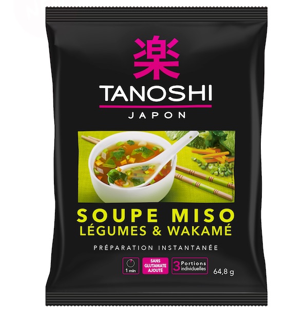 SOUPE MISO LÉGUME & WAKAMÉ