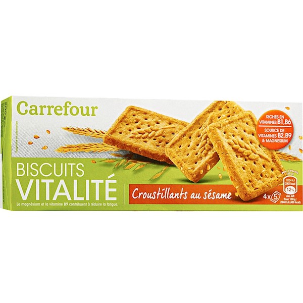 CROUSTILLANTS AU SÉSAME
