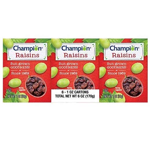 RAISINS SECS x6