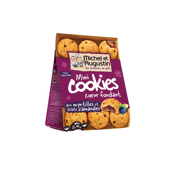 MINI COOKIES MYRTILLES & AMANDES