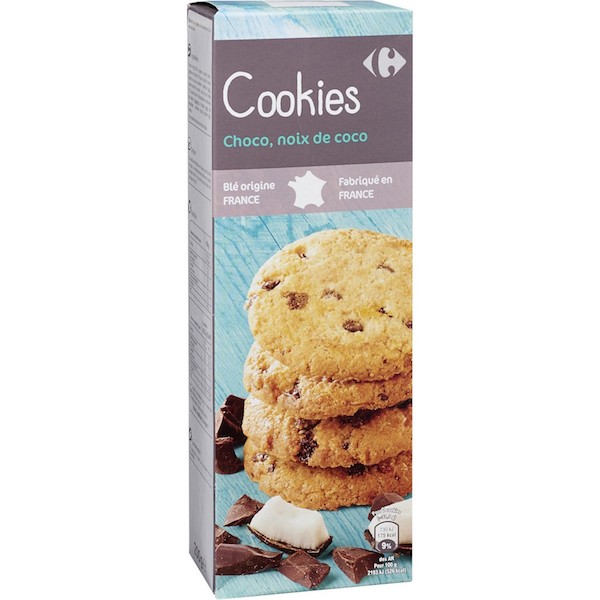 COOKIES CHOCOLAT NOIX DE COCO