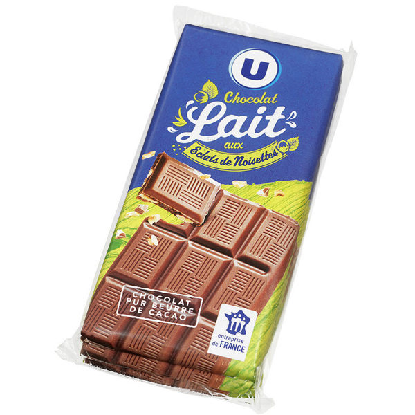 CHOCOLAT AU LAIT ECLATS DE NOISETTES