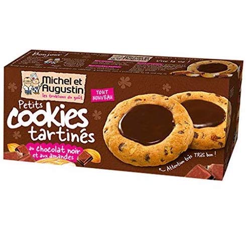 COOKIES TARTINÉS CHOCOLAT AMANDE