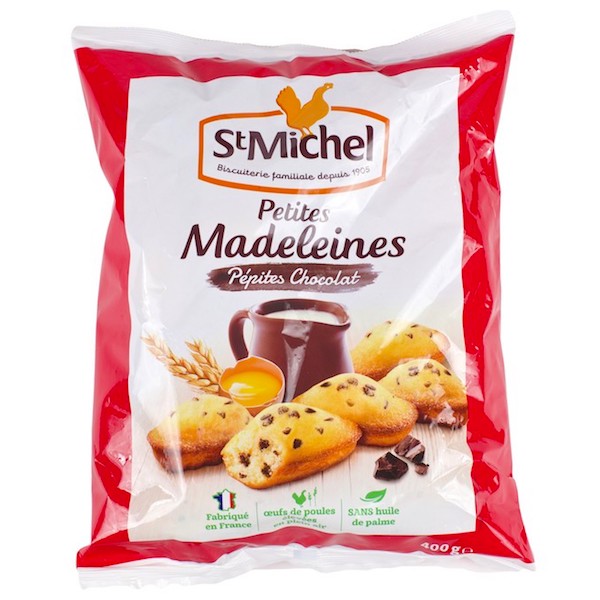 MADELEINES PEPITES CHOCOLAT