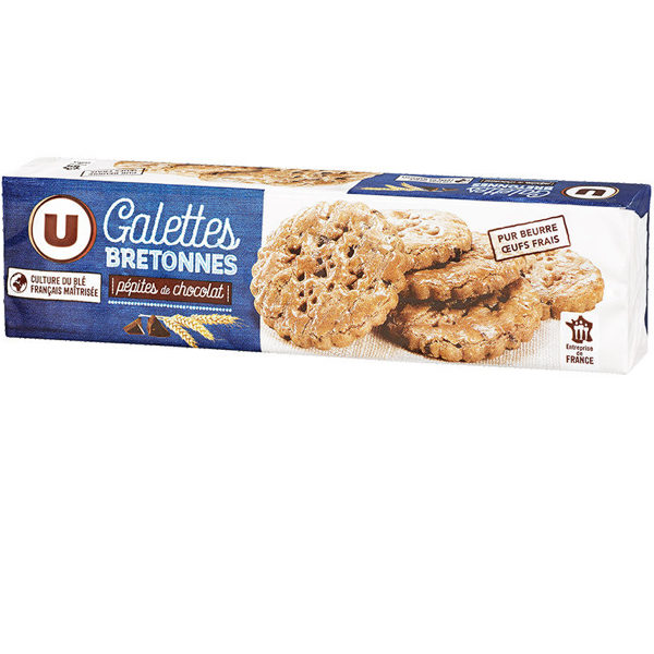GALETTES BRETONNE PEPITES CHOCOLAT