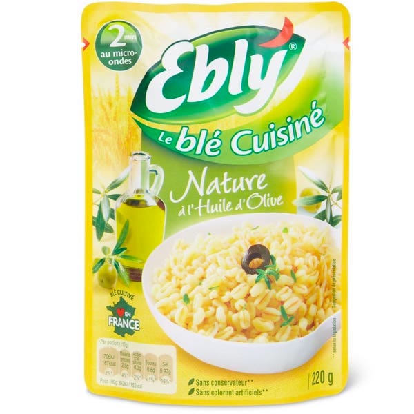 BLÉ CUISINÉ NATURE