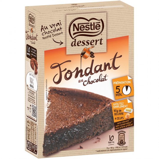 FONDANT AU CHOCOLAT